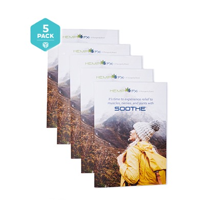 Hemp FX® Soothe Sample Sachet Mailer - 5 Pack